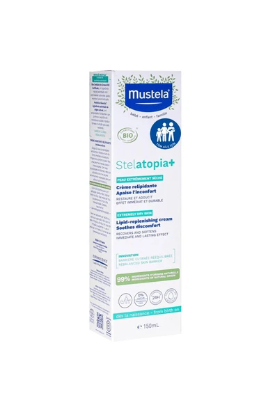 Mustela Stelatopia Lipit Yenileyici Krem 150 ml ürün görseli 1
