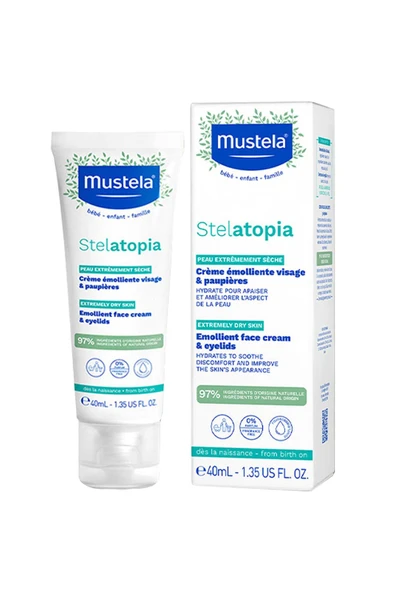 Mustela Stelatopia Emollient Face Cream Yüz Kremi 40 ml ürün görseli 1
