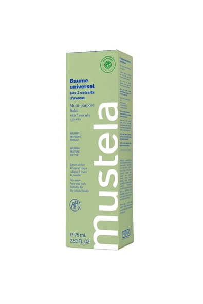 Mustela Avokado Balsam 75 ml-SKT 01/2026 ürün görseli 1