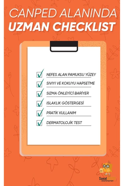 Canped Emici Külot Hasta Bezi Medium Orta Boy 9'lu x 3 Paket - Resim 8