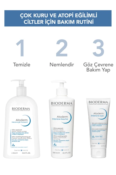 Bioderma Atoderm intensive Eye Göz Çevresi Kremi 100 ml - Resim 5