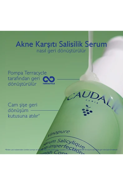 Caudalie Vinopure Akne Karşıtı Salisilik Serum 30 ml - Resim 2