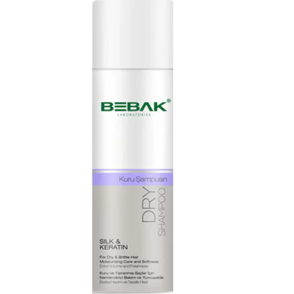 BEBAK KURU ŞAMPUAN İPEK VE KERATİN SPREY 200 ML ürün görseli 1
