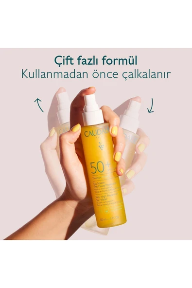 Caudalie Vinosun Yüksek Koruma Sağlayan Güneş Suyu Spf50 - Resim 3