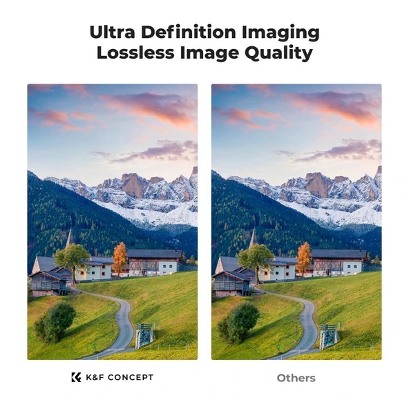 K&F 77mm Nano-D Serisi ND3-ND1000 Filtre (1.5-10 Stop) - Resim 5