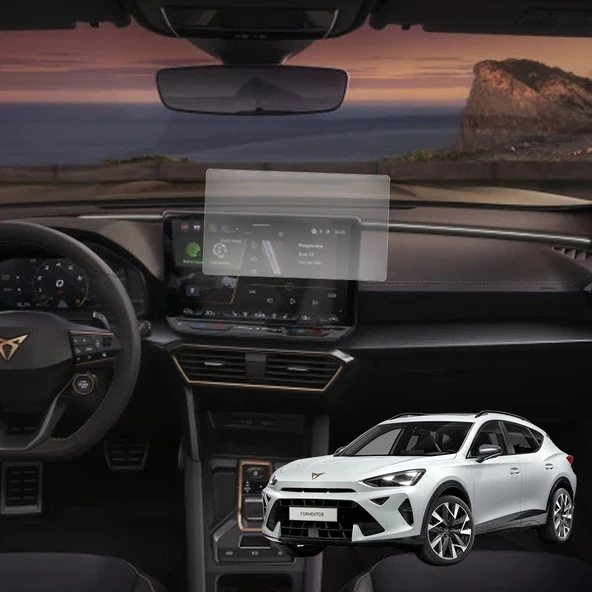 Cupra Formentor Multimedya Paneli Uyumlu Nano Cam Ekran Koruyucu ürün görseli 1