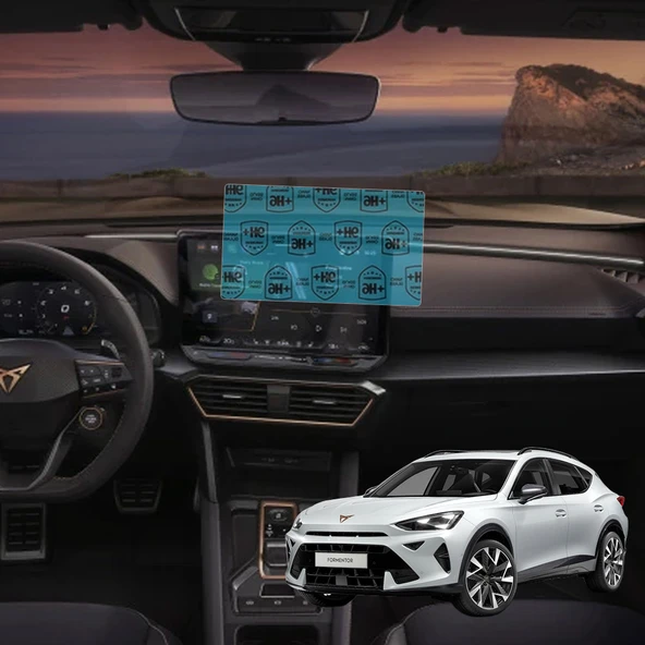Cupra Formentor Multimedya Paneli Uyumlu Nano Cam Ekran Koruyucu - Resim 2