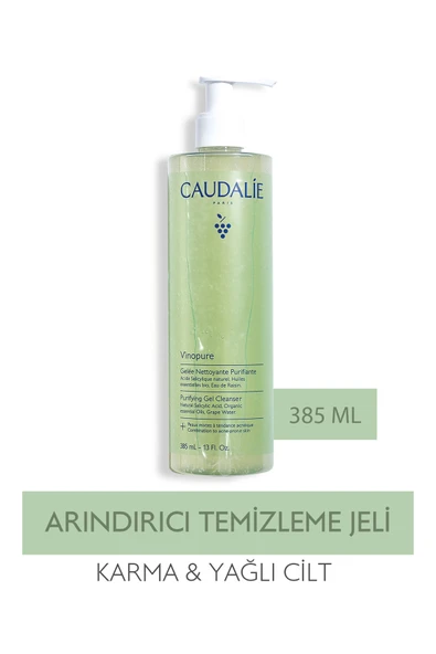 Caudalie Vinopure Arındırıcı Temizleme Jeli 385 ml ürün görseli 1