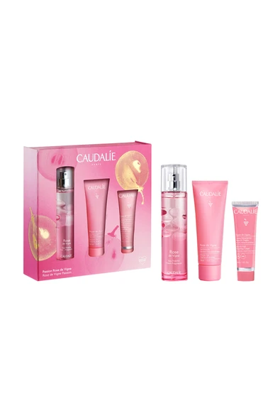 Caudalie Rose De Vigne Üçlü Bakım Seti - Parfüm 50 Ml + Duş Jeli 50 Ml + El Bakım Kremi 30 Ml - Resim 2