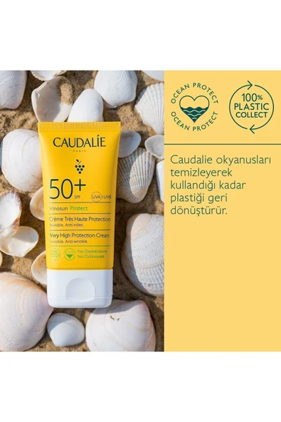 Caudalie Vinosun Yüksek Koruma Sağlayan Güneş Koruyucu Krem Spf50 50 ml - Resim 4