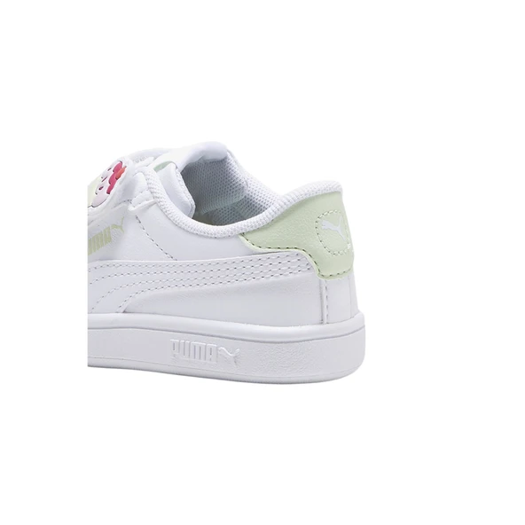 Smash 3.0 Badges Bebek Beyaz Spor Ayakkabı - Resim 4