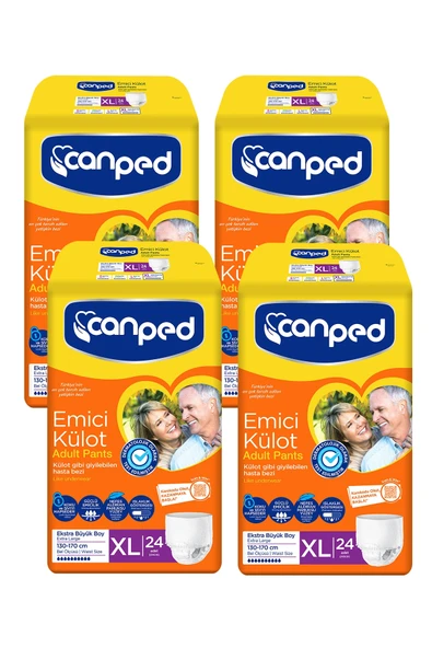 Canped Emici Külot Extra Büyük Boy Large 96 lı ürün görseli 1