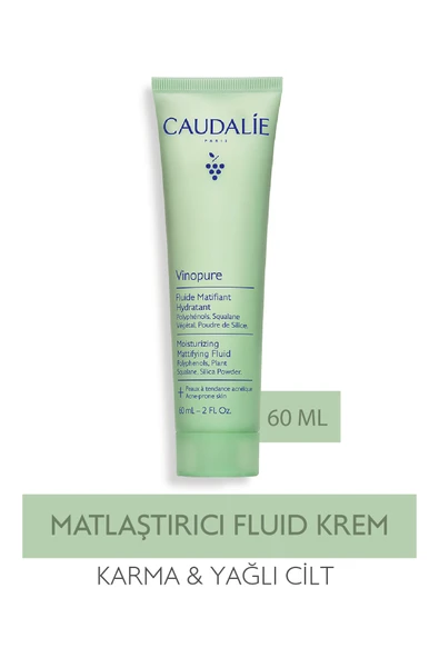 Caudalie Vinopure Matlaştırıcı Fluid Krem 60 ml ürün görseli 1