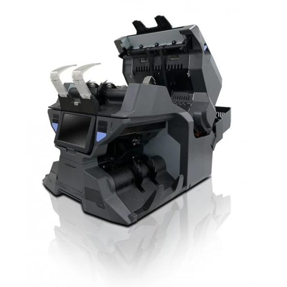 Hitachi I-Hunter IH-210 2+1 Sorter Fitnesslı Profesyonel Karışık Para Sayma Makinesi - Resim 2