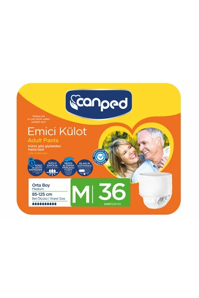 Canped Emici Külot Orta Boy Medium 36 Adet ürün görseli 1