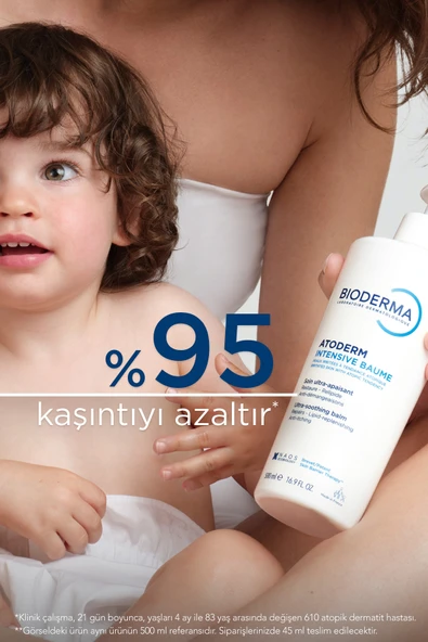 Bioderma Atoderm Intensive Balm Atopi Eğilimli Ciltler için Seyahat Boy Nemlendirici ve Onarıcı Krem 45 ml - Resim 3