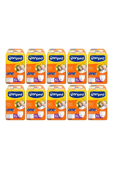 Canped Emici Külot Extra Büyük Boy Large 70 Adet (7*10pk) ürün görseli 1