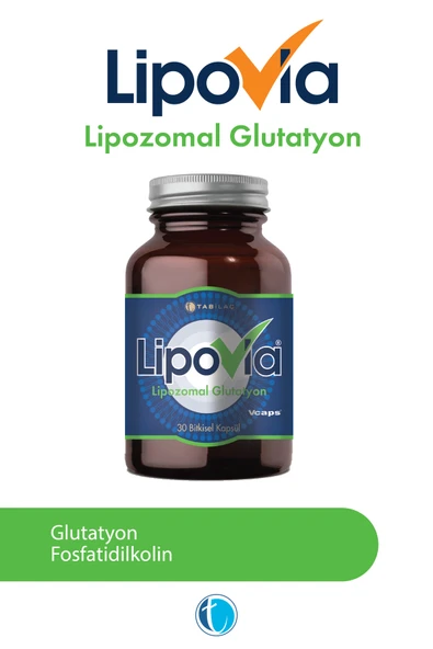 LİPOVİA Lipozomal Glutatyon 30 Bitkisel Kapsül 8680133001451 ürün görseli 1