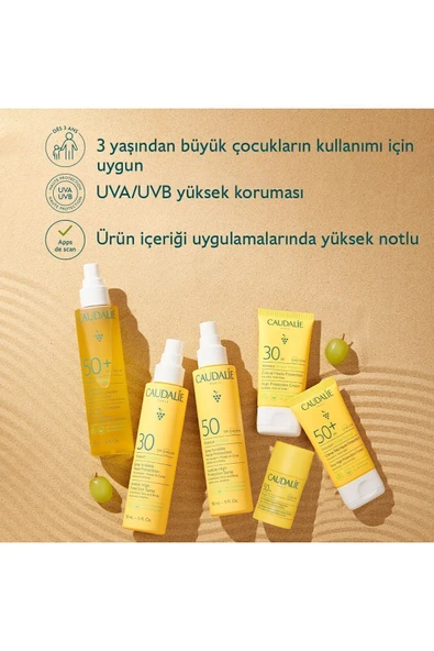 Caudalie Vinosun Yüksek Koruma Sağlayan Güneş Koruyucu Krem Spf50 50 ml - Resim 6