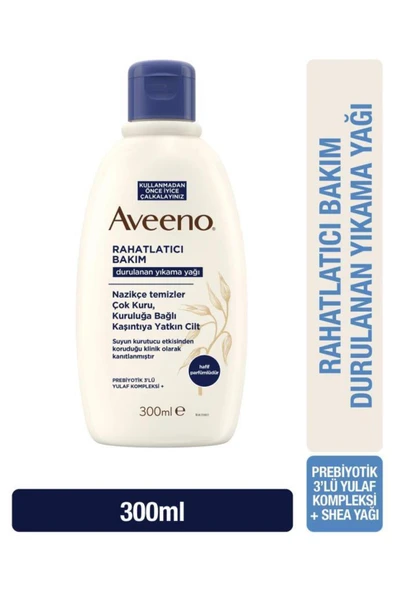 AVEENO Skin Relief Bath & Shower Oil 300 ml ürün görseli 1