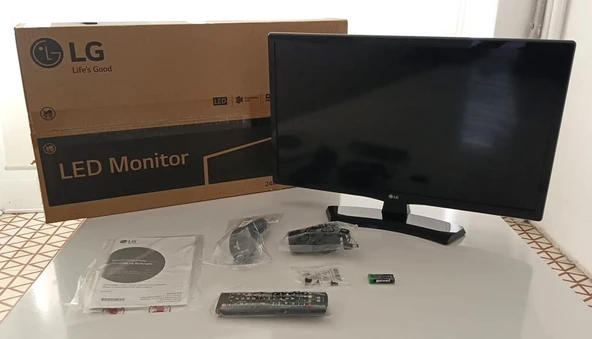 2.EL LG 24MN49HM-PZ 24" 61 Ekran HD Ready LED TV Monitör ürün görseli 1