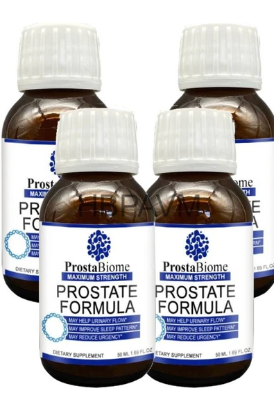 HBPAVM Prostate Formula Erkekler İçin Kendini güçlü, dengeli ve rahat hisset 50 ml x 4 ad. ürün görseli 1
