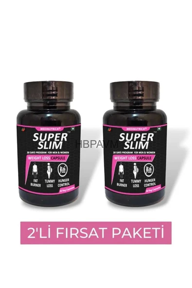 HBPAVM Medinutrica Super Slim Bölgesel Şekillendirici 30'lu Destekleyici X 2 Adet ürün görseli 1