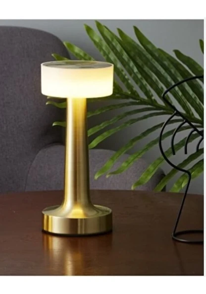 Ct 8436 Cata Denver Şarjli Masa Lambası 3 Renk Beyaz - Resim 2