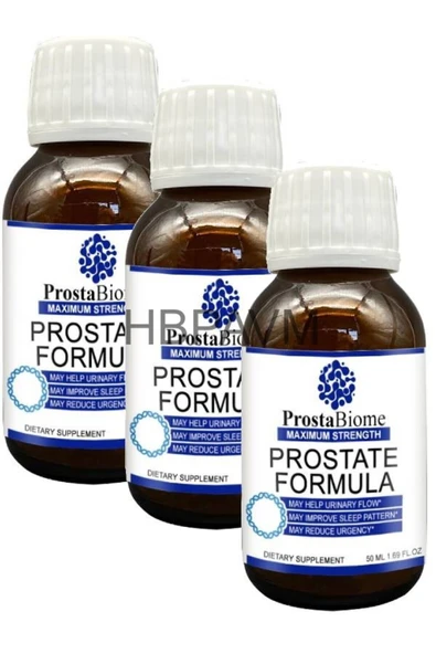 HBPAVM Prostate Formula Erkekler İçin Kendini güçlü, dengeli ve rahat hisset 50 ml x 3 ad. ürün görseli 1