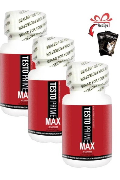 Adoil Testo Prime Max Erkeklere Özel Her an Maksimum Limit 30’lu x 3 adet ürün görseli 1