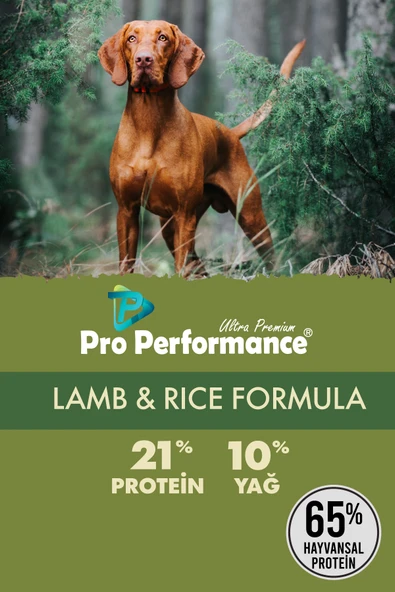 Pro Performance Kuzu Etli ve Pirinçli Yetişkin Köpek Maması  Yetişkin (1 - 7 Yaş) 18 Kg - Resim 3