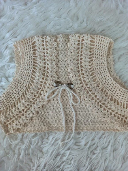 Örgü Etek Bolero Takımı - Resim 3