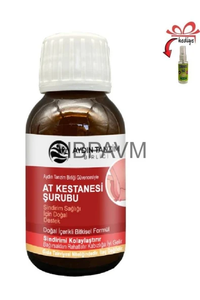 HBPAVM At Kestanesi Şurubu Rahat ve Hafif His İçin 50 ml x 1 ad.+Çörek Otu Yağı ile ürün görseli 1