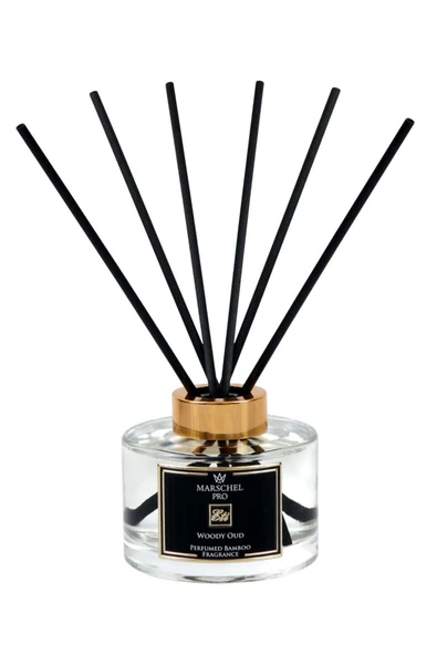 Marshel Pro Woody Oud Çubuklu Koku Cam Şişe 50 ml - Resim 4