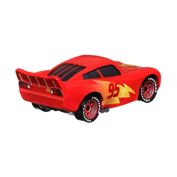 Disney Pixar Cars Tekli Karakter Araçlar Flash McQueen - Resim 3