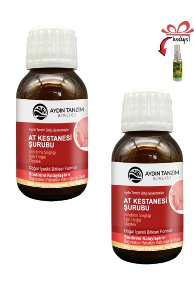 Bravilor At Kestanesi Şurubu Rahat ve Hafif His İçin 50 ml x 2 ad.+Çörek Otu Yağı ile ürün görseli 1