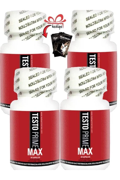 Adoil Testo Prime Max Erkeklere Özel Her an Maksimum Limit 30’lu x 4 adet ürün görseli 1