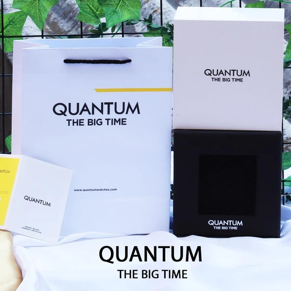 Quantum Sapphire Cam İtalyan Bileklikli 10 Atm Suya Dayanıklı 2 Yıl Garantili Erkek Kol Saati 12.370 - Resim 6