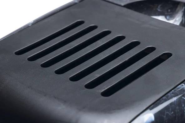 Beeztees Kapalı Kedi Tuvaleti, Koku Filtreli, Siyah Mermer Antrasit, 56x39x39cm - Resim 6