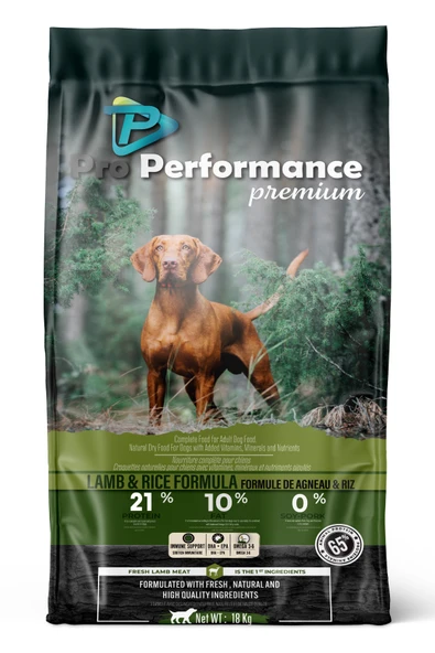 Pro Performance Kuzu Etli ve Pirinçli Yetişkin Köpek Maması  Yetişkin (1 - 7 Yaş) 18 Kg ürün görseli 1