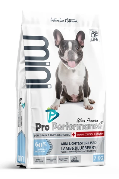 Pro Performance Kuzu Etli ve Yaban Mersinli Hipolaerjenik Küçük Irk Kısırlaştırılmış Köpek Maması  Yetişkin (1 - 7 Yaş) 7 Kg ürün görseli 1