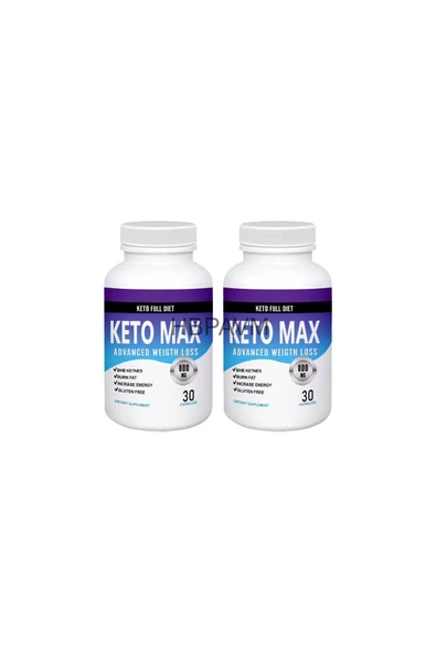 HBPAVM Keto Max 2 Adet Destekleyici Ürün 30'lu ürün görseli 1