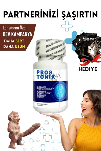 PONNA Prostonix Mucizevi Erkeklere Özel Destekleyici Caps ürün görseli 1