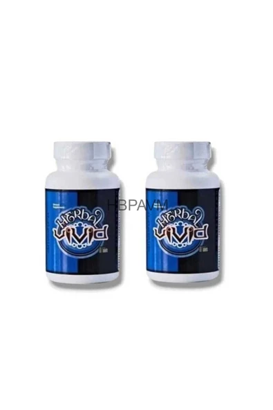 HBPAVM Herbal Vivid Gold Erkeklere Özel Bölge Destekleyici 60 Lı X 2 Adet ürün görseli 1
