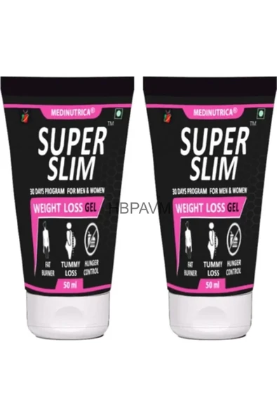 HBPAVM Medinutrica Super Slim Gel Bölgesel Şekillendirici Jel 50 ml X 2 Adet ürün görseli 1