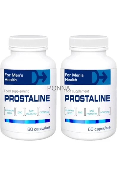 PONNA Prostaline Erkeklere Özel Destekleyici 60 Lı X 2 Adet ürün görseli 1