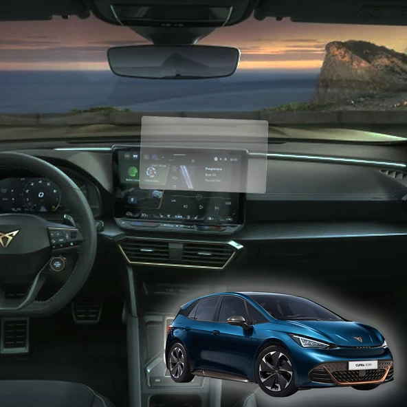 Cupra Born Multimedya Paneli Uyumlu Nano Cam Ekran Koruyucu ürün görseli 1