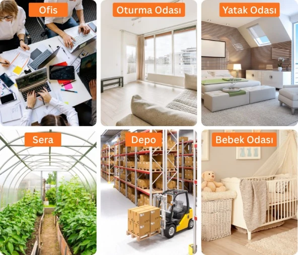 Loyka VGW 23 Kalibrasyon Menülü Sıcaklık Nem ve Saat Göstergesi - Resim 4