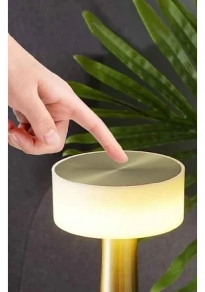 Ct 8436 Cata Denver Şarjli Masa Lambası 3 Renk Beyaz - Resim 3