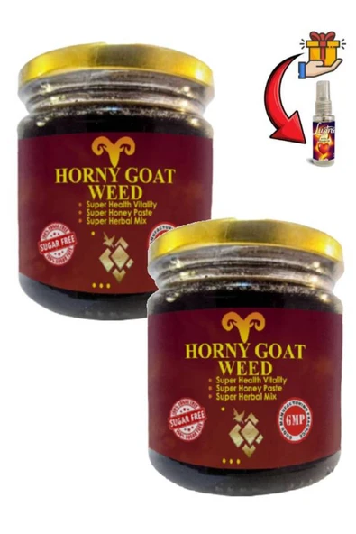 Adoil Horny Goat Weed Erkeklere Özel Bölge Destekleyici 240 gr x 2 ad+Lustra Masaj Yağı ürün görseli 1